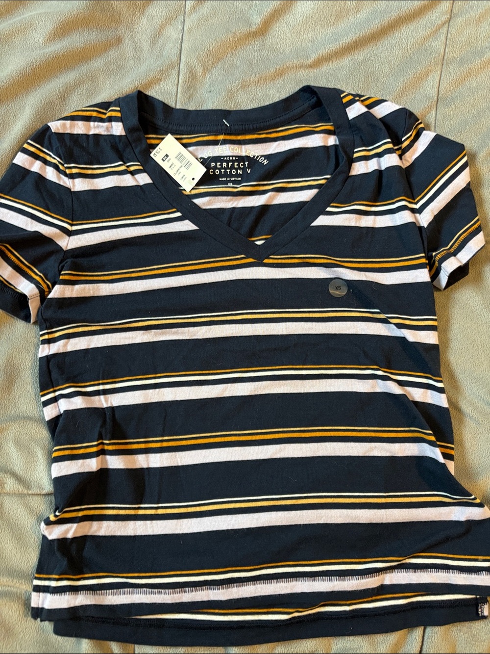 The OG TEE COLLECTION V Neck Cotton T size extra small